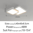 DecorBites™ LED Acrylic Chandelier - Modern Indoor Lighting for Bedroom Kitchen Living Room