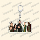 Hot The Boys TV Show Keychains Homelander Billy Butcher Starlight Key Chain Ring for Bag Hero Pendant Keyring Jewelry Fans Gifts