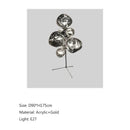 DecorBites™ LED Lava Floor Lamp Nordic Minimalist Indoor Lighting Room Bedroom Standing Light