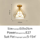 DecorBites™ Crystal Glass Nordic LED Chandelier for Modern Indoor Lighting