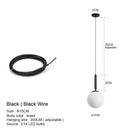 DecorBites™ Glass Ball LED Pendant Chandelier for Bedroom Dining Room Kitchen Island
