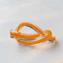 DecorBites™ Geometric Glass Sculpture Twine Knot Decor Home Decor Accessory