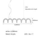 DecorBites™ Cream Style Nordic Chandelier for Living Room, Coffee Shop, and Bar