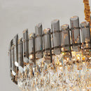 DecorBites™ K9 Crystal Modern Ceiling Chandelier for Living Room Lighting Fixture