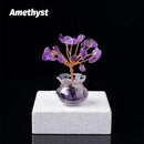 Crystal Healing Tree Tabletop Ornament