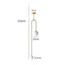DecorBites™ Double Head Glass Ball Pendant Light for Hotel Bedroom & Bathroom