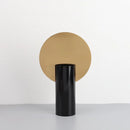 DecorBites™ Geometric Cylinder Vase with Artificial Flowers - Modern Home Decor
