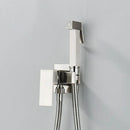 DecorBites™ Bidet Shower Faucet Set: Matte Black Brass Hygienic Spray Tap with Hot/Cold Mixer