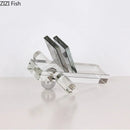 DecorBites™ Geometric Crystal Ball Desk Ornament: Abstract Crafts Crystal Artwork for Aesthetic Room Decor