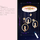 DecorBites™ Cartoon Princess Kids Room Chandelier - Modern Decorative Lighting