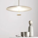 DecorBites™ Gold Black Pendant Light for Living Room, Elegant Minimalist Ring Suspension Lamp