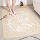 DecorBites™ Large Non-Toxic Non-Slip Bath Mat with Suction Cups for Safety and Comfort
