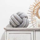 DecorBites™ Knot Ball Short Plush Throw Pillow for Home Décor and Comfort
