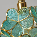 DecorBites™ Glass Flower LED Pendant Light Fixture for Modern Luxury Home Decor