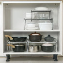 DecorBites™ Kitchen Organizer Rack for Dishes, Spice Jars, and Seasoning Bottles