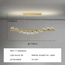 DecorBites™ Glass Ball G9 LED Ceiling Chandelier for Living Dining Kitchen Decor