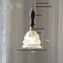 DecorBites™ Glass Knob Switch LED Pendant Light - Nordic Modern Adjustable Hanging Lamp