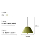 DecorBites™ Acrylic Green Dimmable Hand Sweep Induction LED Pendant Lamp
