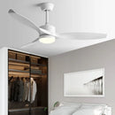 DecorBites™ 52" Black Ceiling Fan Light with Remote Control for Living Room, Restaurant, and Household
