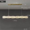 DecorBites™ Glass Chandelier LED Ceiling Light Fixture Modern for Living Room Hotel Dining Hall