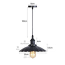 DecorBites™ Iron Pendant Light for Dining Room, Kitchen, and Bedroom
