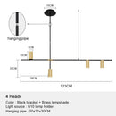DecorBites™ Black Chandelier Pendant Lights for Dining Table, Kitchen, Living Room