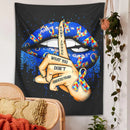 DecorBites™ Abstract Psychedelic Tapestry Wall Hanging Hippie Boho Art Home Decor