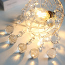 DecorBites™ Clear Glass LED Pendant Lights for Home Decor and Lighting