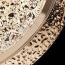 DecorBites™ Crystal Ring Pendant Light - Rotatable Luxury Chandelier for Bedroom Decor