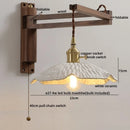 DecorBites™ Clear Glass LED Wall Sconce Modern Stair Light Fixture Home Decor