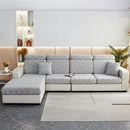 DecorBites™ Jacquard Velvet Sofa Seat Covers: Luxury Polar Fleece Stretch Protector