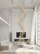 DecorBites™ High-ceiling Room Pendant Lights Adjustable Luxury Fixture