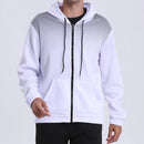 Men's Zip Up Hoodie – Polka Dot Pocket Sport Casual Sweatshirt