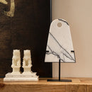 DecorBites™ Abstract Jade Pendant Marble Sculpture - Home Decor Geometric Figurines
