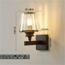 DecorBites™ Crystal LED Wall Lamp for Home Decor - Modern Sconce Light Fixture for Living Room & Bedroom