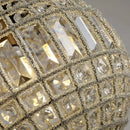 Mid Century Crystal Chandelier