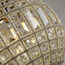 DecorBites™ Luxe Crystal Chandelier for Living Room Bedroom - Mid Century Modern Elegance