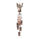Butterfly Bird Wind Chimes Outdoor Hanging Creative Shape Metal Windchime Crisp Sound Tube Wind Chime Pendant Garden Ornament