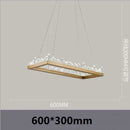 DecorBites™ Crystal LED Pendant Lights: Modern Gold Black Industrial Lamp