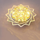 DecorBites™ Lotus Crystal LED Ceiling Lamp, Nordic Brights, Modern Style