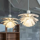 DecorBites™ Glass Pine Cone Pendant Chandelier for Living Room Restaurant Bedroom Kitchen