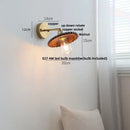 DecorBites™ LED Wall Lamp Walnut Wood Stair Light Fixture