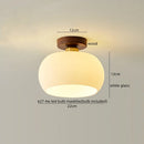 DecorBites™ Cotton Shape LED Ceiling Lamp - Cream. Nordic Style, Hallway Balcony Porch Light.