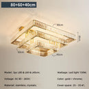 DecorBites™ Crystal Ceiling Chandelier Dimmable LED Lights for Luxury Foyers and Bedrooms
