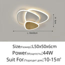 DecorBites™ LED Chandeliers Modern Indoor Lighting Dimmable Luster Fixture for Home Decor