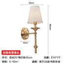 DecorBites™ Black/Gold Wall Lamp: Luxury Living Room Bedroom Staircase Light