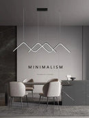 DecorBites™ Geometric LED Pendant Lights Modern Minimalist Chandelier Lighting