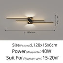 DecorBites™ LED Wall Lamp: Modern Long Strip Design for Aisle, Bedroom, Closets - Indoor Sconces Lighting