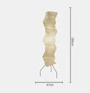 DecorBites™ Japanese Rice Paper Floor Lamp by Noguchi Yong for Bedroom and Parlor Lighting
