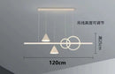 DecorBites™ Black Nordic Designer Dining Pendant Lamp: Stylish Lighting for Home Decor